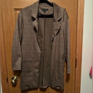 Plaid Blazer Jacket